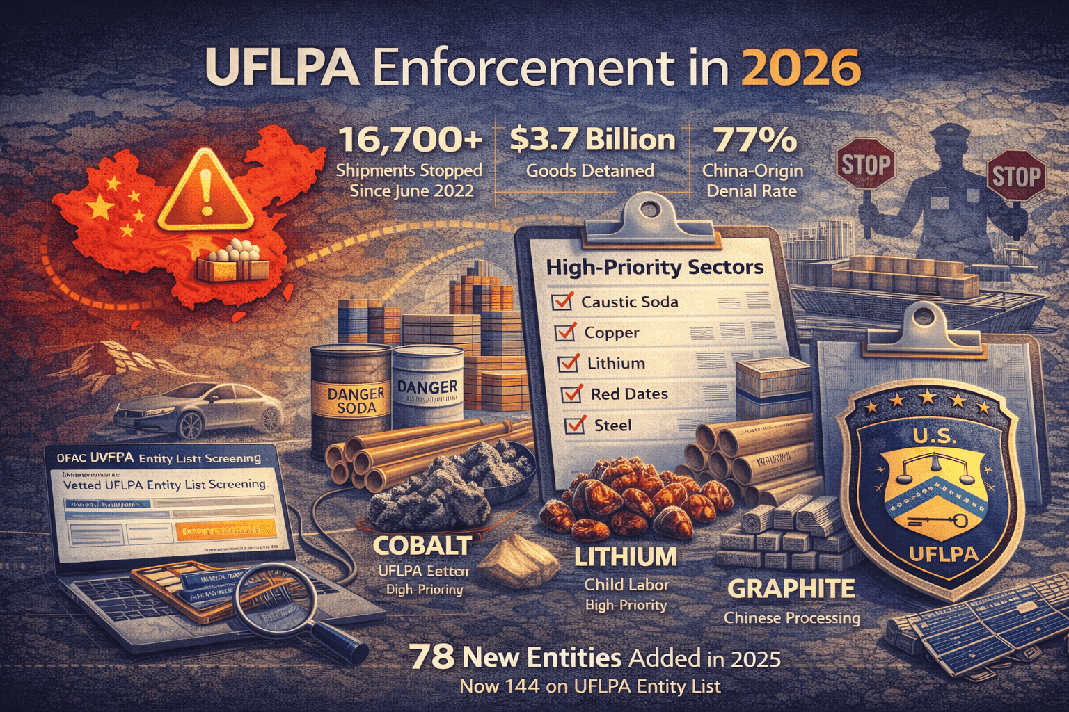 UFLPA Enforcement 2026: Latest Trends and What Importers Must Know