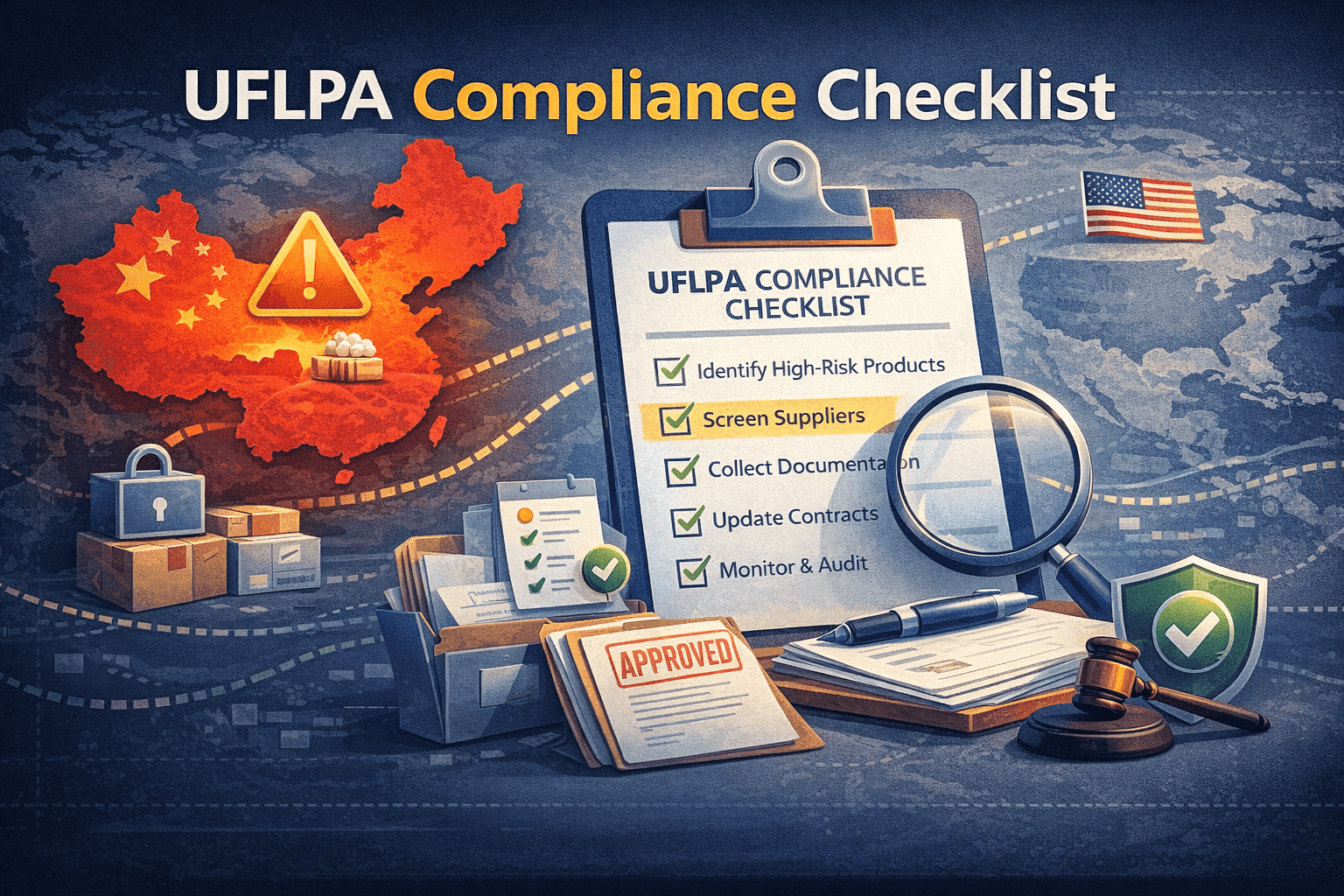 UFLPA Compliance Checklist 2026: Step-by-Step Guide