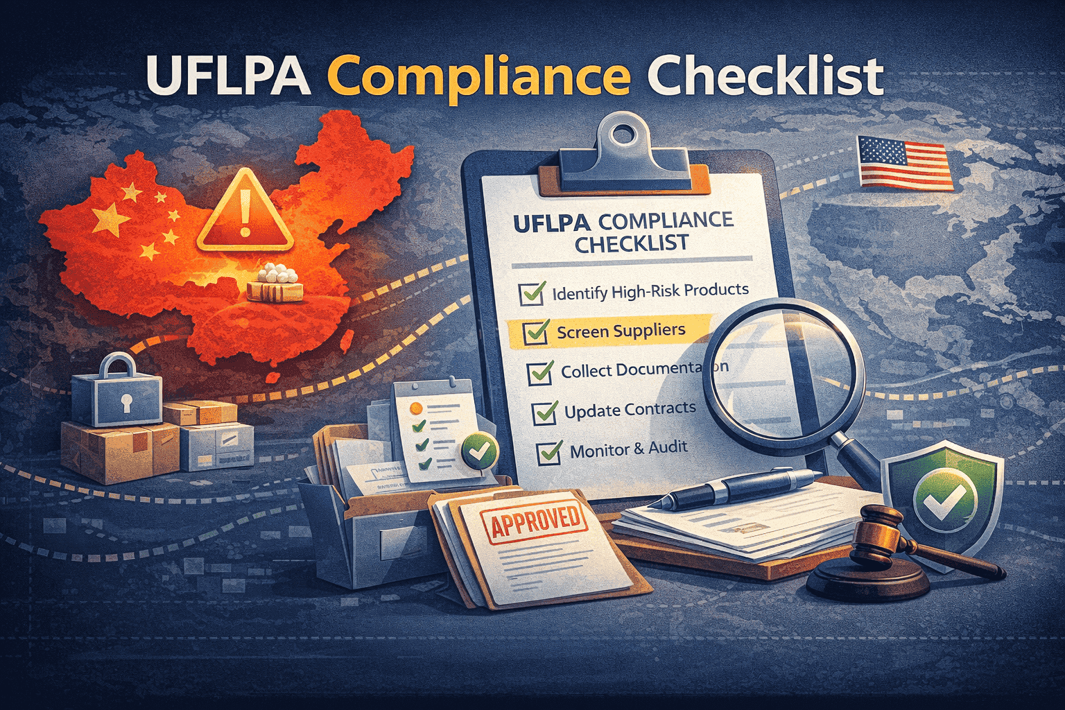 How to Respond to CBP UFLPA Detention: Step-by-Step Guide